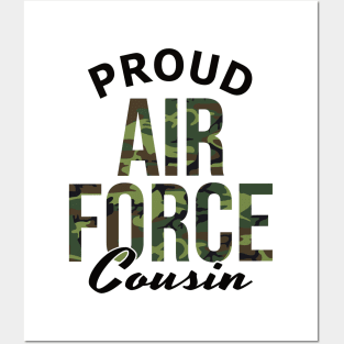 Proud Air Force Cousin Posters and Art